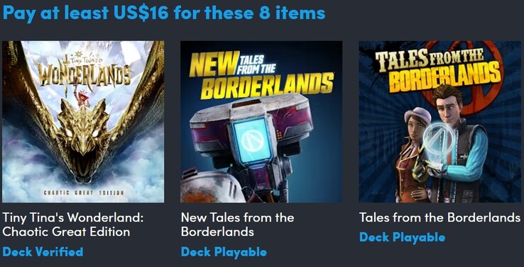 Dekoratív kép. Az első szint 8 játékot tartalmaz, és 16 dollárba kerül (Kép forrása: Humble Bundle)