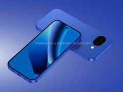 A Google Pixel 10a az egyik pletykált megjelenési színben. (Kép forrása: Android Headlines - szerk.)