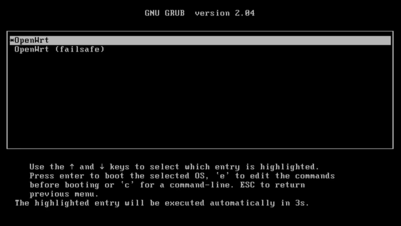 OpenWRT USB boot stick - élő rendszer elérhető, de nincs telepítőprogram mellékelve