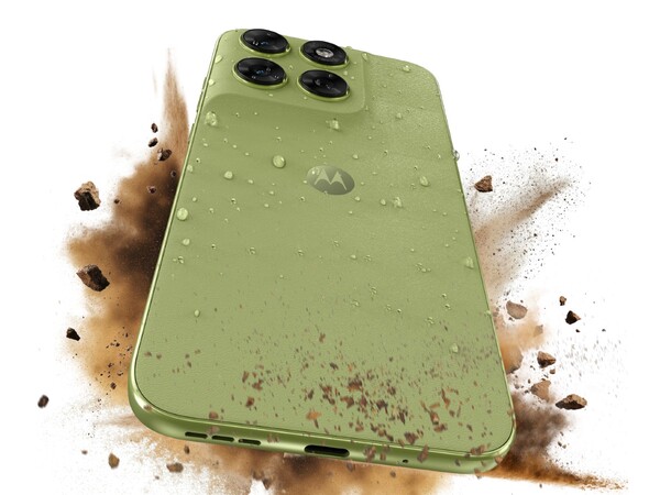 A Motorola Moto G67 IP64-es por- és vízálló minősítéssel rendelkezik. (Kép forrása: Motorola)