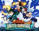A My Hero Academia: United Survival hivatalos kulcsgrafikája.