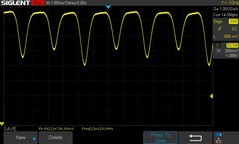 100% fényerő: 120 Hz DC dimmelés