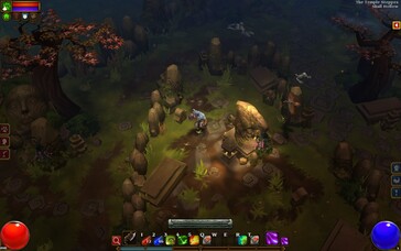 A képen: A Torchlight II játékmenetéről készült screenshot.