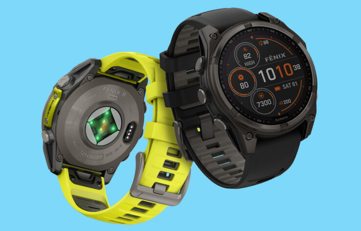 A Garmin Fenix 8.