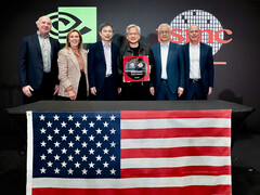 A TSMC által az Egyesült Államokban gyártott első Blackwell AI chipszeleteket. (Kép forrása: Nvidia)
