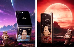 A Caviar meteoritokkal, ékkövekkel és valódi arannyal szabta testre a Samsung új hajtogatható készülékeit (Kép forrása: Caviar)