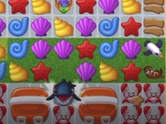 A képen egy képernyőkép a Crab Blast játékból. (Kép forrása: Meaningfull Games)