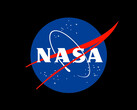 NASA logó fekete háttérben (Kép forrása: NASA; AI-szerkesztés)