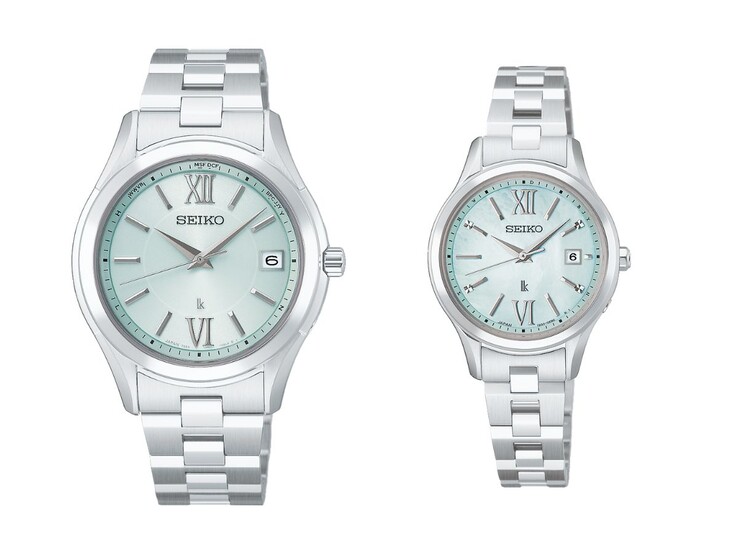 A Seiko Lukia Essential Collection Evergreen órák: HEC001 (balra) és HEE001 (jobbra)