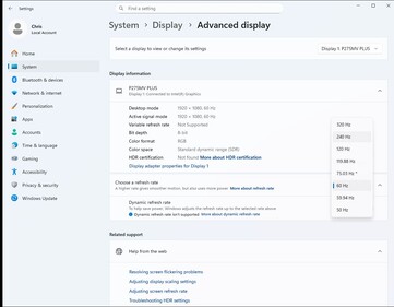 AI Dual Mode: Full HD akár 320 Hz-es felbontással