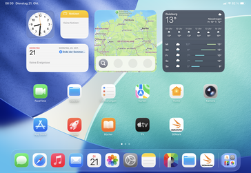 iPadOS 26 Liquid Glass dizájnnal