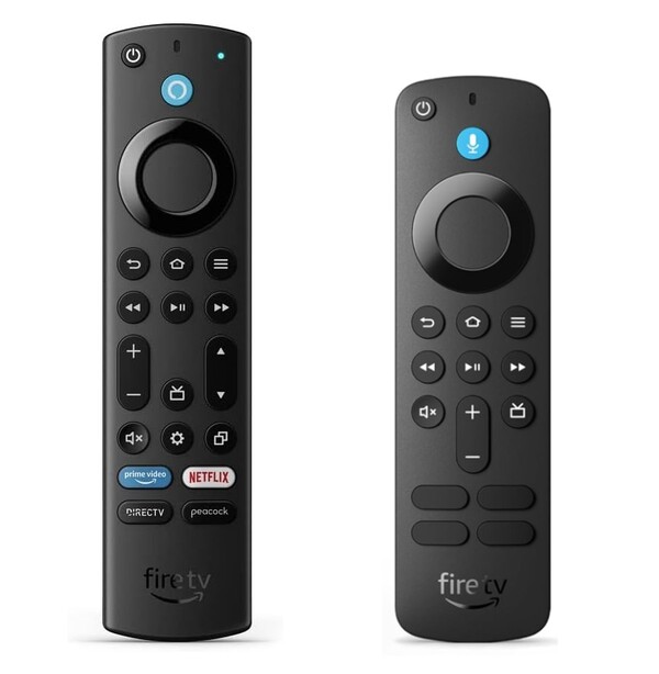 Alexa Voice Remote Enhanced (L) és Alexa Voice Remote (L). (Kép forrása: Amazon)