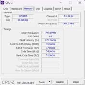 CPU-Z memória