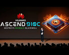 Az Ascend 910C AI chip bejelentése. (Kép forrása: Huawei)