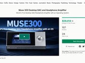 A Muse 300 Kickstarter-kampány finanszírozási állapota 2026. június 30-án
