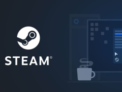A Steam logót tartalmazó promóciós grafika (kép forrása: Valve)