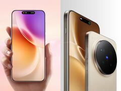 Vivo X300 és X300 Pro bemutató elülső és hátsó dizájn Zeiss kameramodullal (Kép forrása: Vivo)