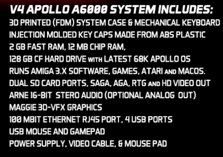 Az Apollo A6000 tartalmazza az Amiga-felhasználók által kívánt modern funkciókat. (Kép forrása: Apollo Computer)