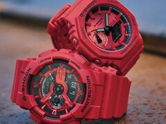 Az új piros Casio G-Shock órák (a képen) már kaphatók az Egyesült Államokban. (Kép forrása: Casio)