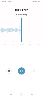 A készleten lévő hangrögzítő. (Kép forrása: Sergey Tarasov - Notebookcheck)