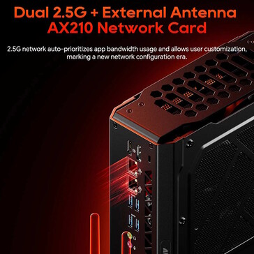 A Godz két Ethernet porttal rendelkezik (Kép forrása: Aoostar)