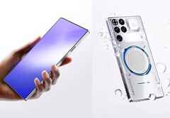 A RedMagic 11 Pro+ modern dizájnnal és látható vízhűtéssel rendelkezik. (Kép forrása: Nubia)