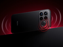 A Redmi K90 Pro Max két lineáris hangszóróval és egy mélynyomóval rendelkezik majd. A képen: a telefon promóciós képe. (Kép forrása: Xiaomi)