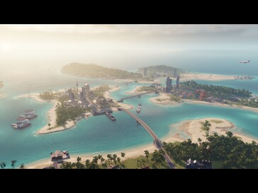 A sorozatban először a Tropico 6 lehetővé teszi a játékosok számára, hogy több szigetet összekössenek.
