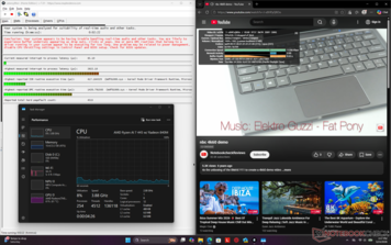 A LatencyMon kisebb DPC-problémákat mutat, de egyébként nincs kiesett képkocka a 4K60 videó lejátszása során