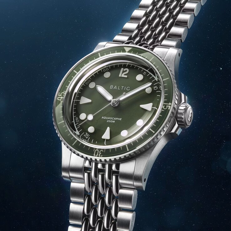 A Baltic Aquascaphe MK2 200 m (20 bar) vízállósággal rendelkezik (Kép forrása: Baltic)
