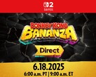 Donkey Kong Bananza Direct teaser. Június 18-án, szerdán a Directben lelepleznek néhány információt a közelgő Switch 2 játékról (Kép forrása: Nintendo)