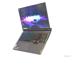 The Lenovo Legion 5 Pro 16, test unit provided by Lenovo