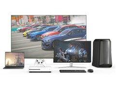 A különböző platformokon futó Xbox-játékok művészi ábrázolása. (A kép forrása: Microsoft, szerkesztve)