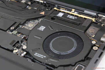 A ventilátorok az egyik legvékonyabbak a Dell szubnotebookok közül