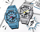 A képen látható Casio G-Shock GA-2100MNG-2A (balra) és GA-2100MNG-7A (jobbra). (Kép forrása: Casio India)
