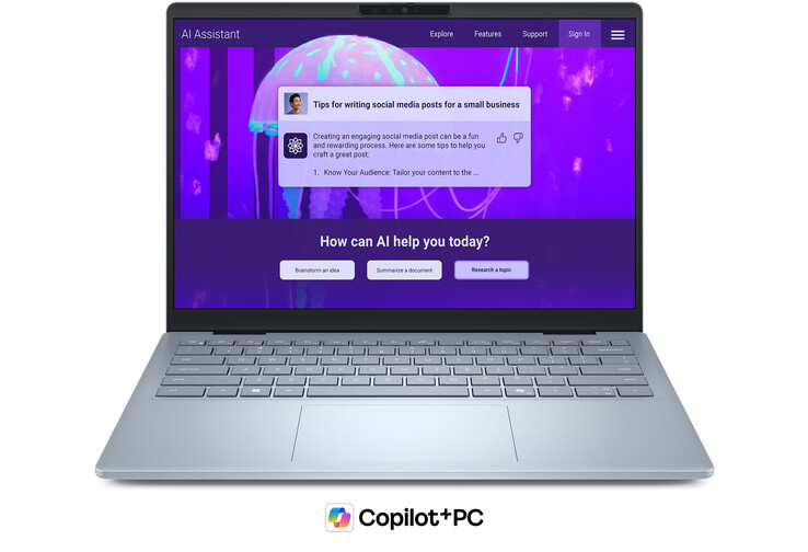 A Dell 4 Plus egy CoPilot+ PC. (Kép forrása: Dell)