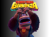 A Donkey Kong Bananza logója alatt látható Donkey Kong feldúlt Donkey Kong (Kép forrása: Nintendo of America, szerkesztve)