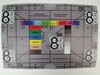 Our test chart photographed with the ultra-wide-angle lens