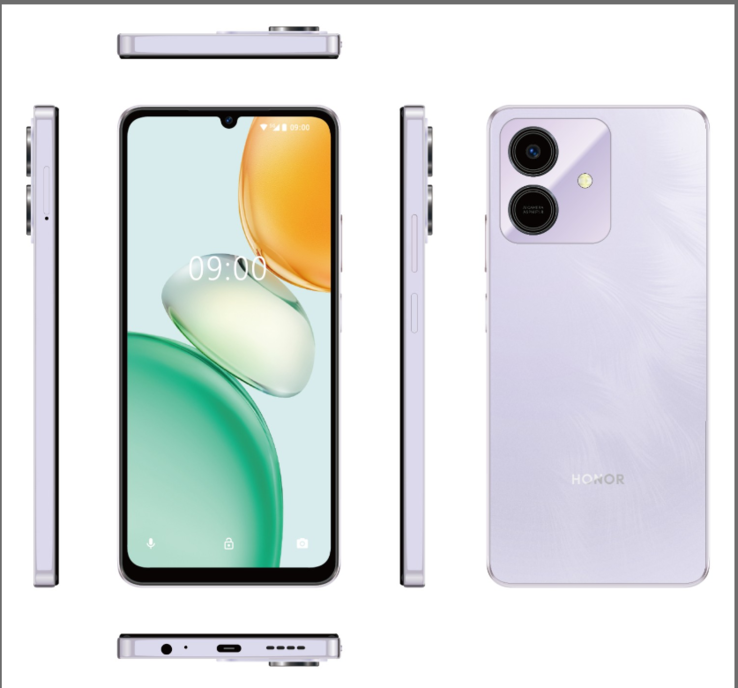 A Honor Play10 4G szúrós lila színben (Kép forrása: Honor)