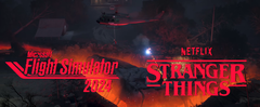 A Microsoft Flight Simulator 2024 Stranger Things frissítése a Netflix sorozat által inspirált, történetvezérelt helikopteres küldetésekkel kelti életre Hawkinst. (Kép forrása: Microsoft Flight Simulator)