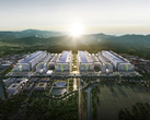 A képen az SK hynix által készített látványterv a Yongin-i félvezetőipari klaszterről.