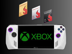 Snapdragon chipek a pletykált új Xbox konzol felett (Kép forrása: Qualcomm, Asus, Microsoft Gaming szerkesztéssel)