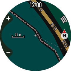 A térkép sötét módban is megjeleníthető