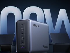 Az új Nexode asztali töltő 500W-os teljesítményű, akár hat készüléket is képes egyszerre tölteni (Kép forrása: Ugreen)