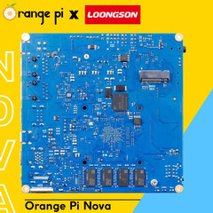 Az Orange Pi a Nova-t a Loongson chipkészletgyártóval együttműködve fejlesztette ki. (Kép forrása: Orange Pi)