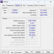 CPU-Z Memória