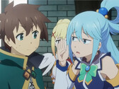 A screenshot -『この素晴らしい世界に祝福を！３ーBONUS STAGEー』本予告 (Kép forrása: KadokawaAnime on YouTube)
