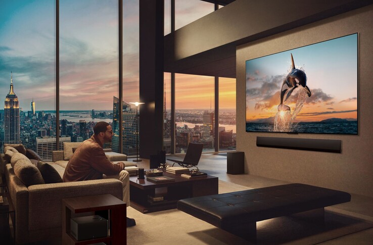 Az LG OLED evo M5 TV. (Kép forrása: LG)