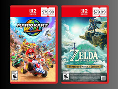 Nintendo Switch 2 játékárak (Kép forrása: Best Buy, Nintendo of America szerkesztéssel)