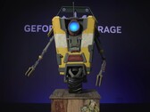 A képen a Claptrap játék PC látható. (Kép forrása: Nvidia) 